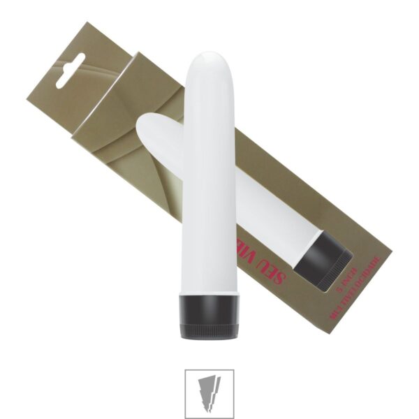 Vibrador Personal Liso 11x8cm VP – Branco - 723701