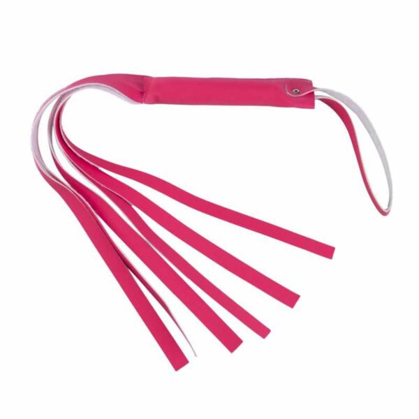 Chicote 6 Tiras Brasil Fetiche 80cm – Rosa - 326001