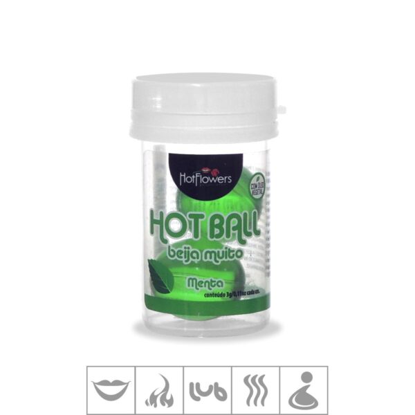 Bolinha Beijável Hot Ball Com 2un – Menta - 881188