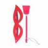 Kit Tiazinha Máscara e Chibata Brasil Fetiche – Rosa - 574188 - Image 2
