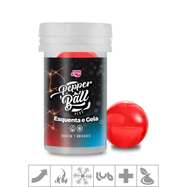 Bolinha Funcional Pepper Ball Plus 2un – Esquenta e Gela - 116454