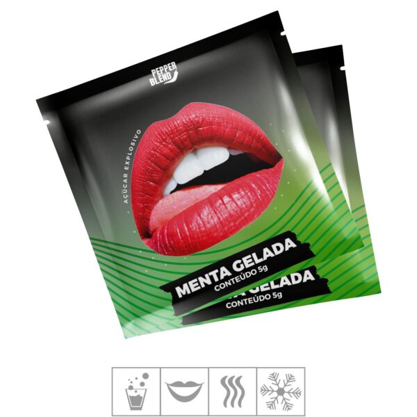 Bala Efervescente Explosão Oral 5g – Menta Gelada - 735290