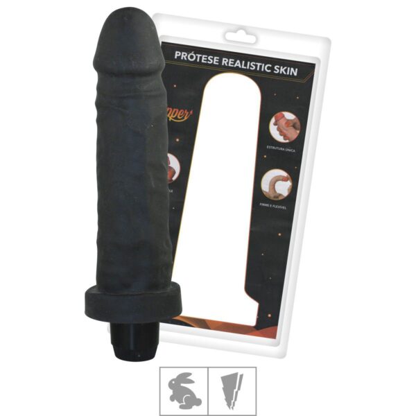 Prótese 17x14cm Com Vibro Bernard Upper – Preto - 831926