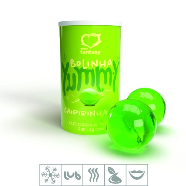 Bolinha Beijável Ice Yummy Com 2un – – Caipirinha - 933836
