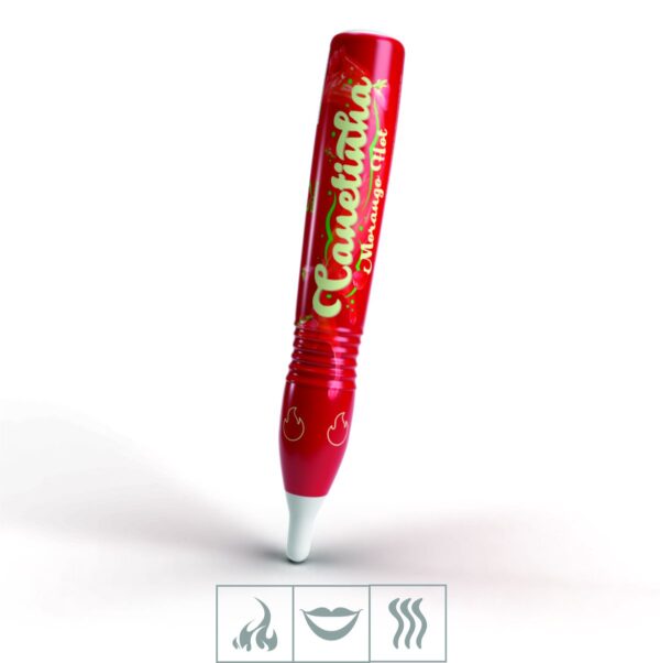 Caneta Comestível Canetinha 25ml – Morango Hot - 256676