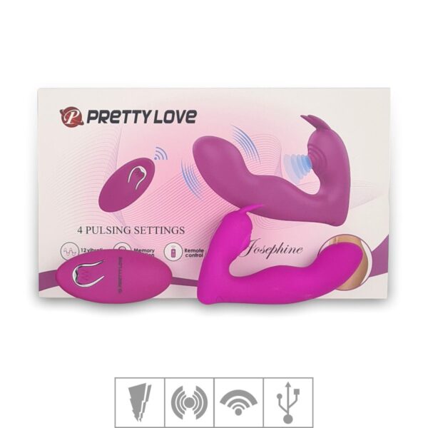 Vibrador Recarregável Josephine VP – Magenta - 479030