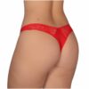 Calcinha Com Detalhe em Strass – Vermelho - 472886 - Image 2