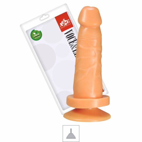 Prótese 14x13cm Com Ventosa – Bege - 681796