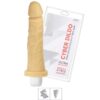 Prótese 17 x14cm Com Vibro Cyber Dildo – Bege - 679105 - Image 2