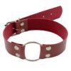 Gargantilha Com Argola Dominatrixxx M – Vermelho - 299818 - Image 2