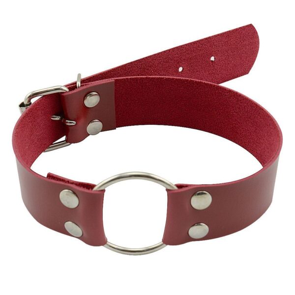 Gargantilha Com Argola Dominatrixxx M – Vermelho - 299818