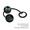 Bolinha Ben-Wa Metal 02un Hard – Preto - 746277 - Image 2