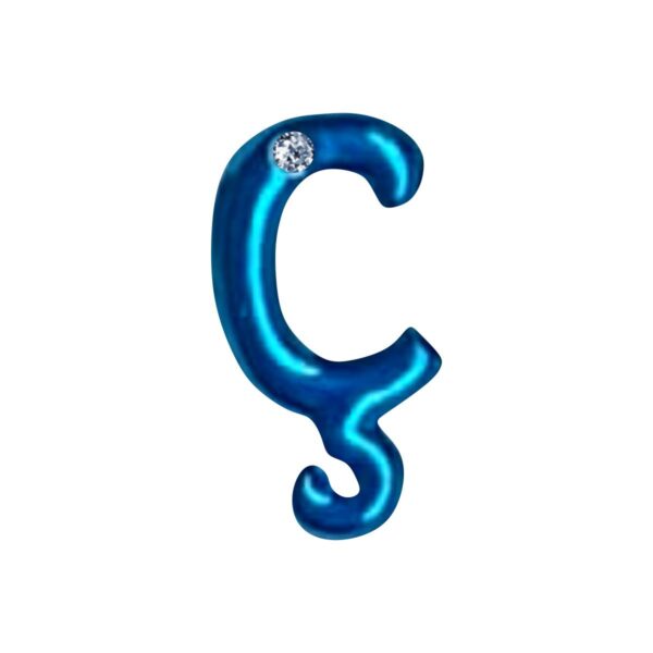 Letras Para Personalização Azul – Cedilha - 250013