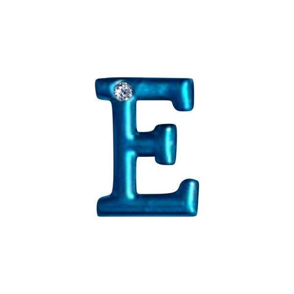 Letras Para Personalização Azul – E - 470836