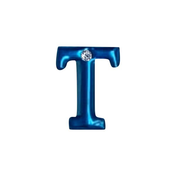 Letras Para Personalização Azul – T - 527093