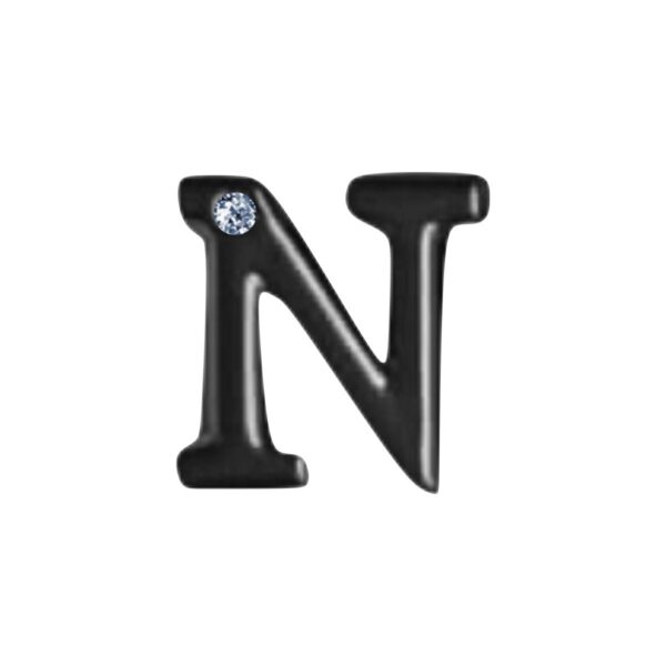 Letras Para Personalização Onix – N - 409833
