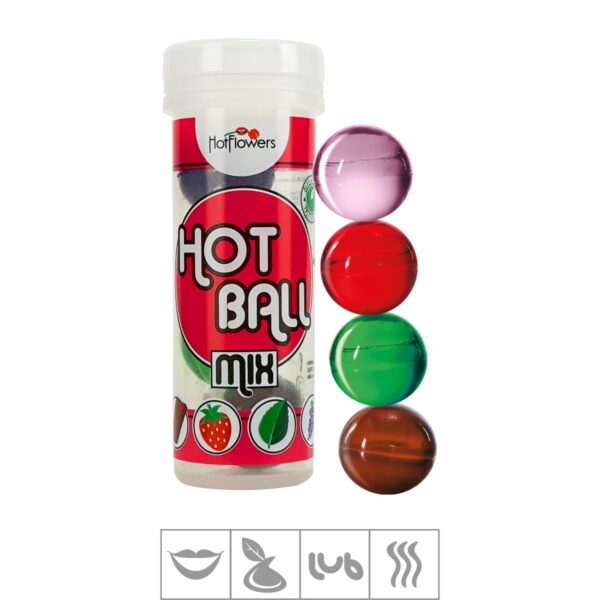Bolinha Beijável Hot Ball Mix Com 4un – Variados - 307106