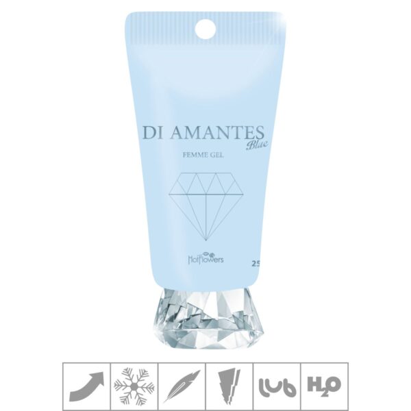Excitante Feminino Di Amantes Blue 25g – Padrão - 855367
