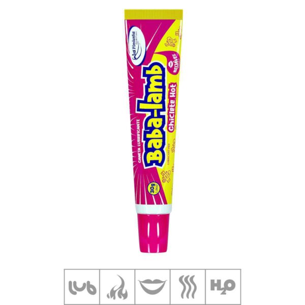 Caneta Lubrificante Baba-Lamb Hot 30g – Chiclete - 562090