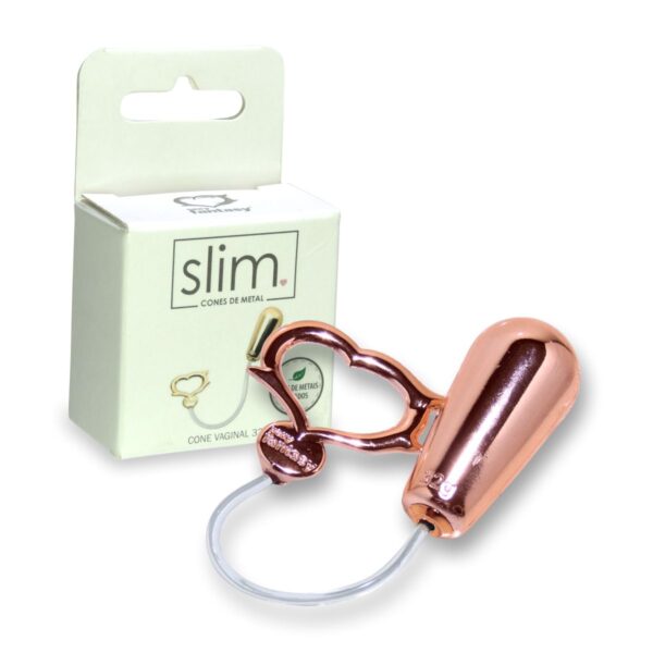 Cone Para Pompoarismo Slim 32g – Cobre - 458146