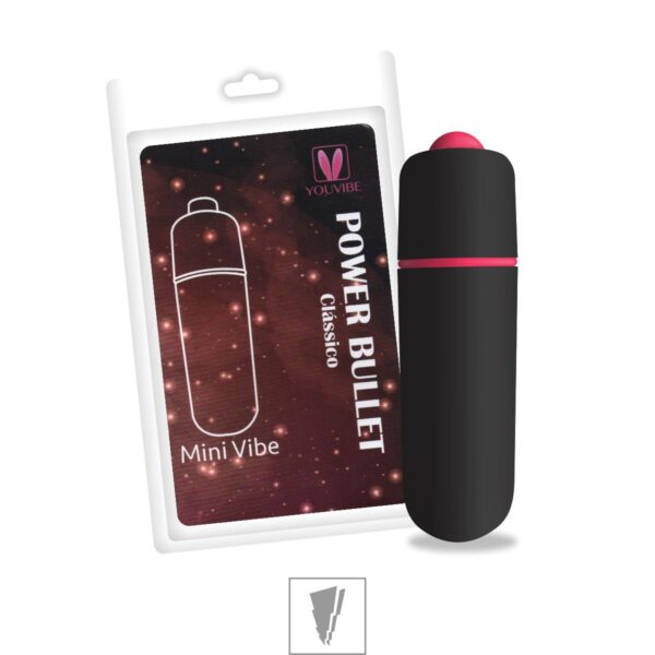 Cápsula Vibratória Power Bullet Clássico VP – Preto - 440882