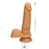 Prótese 14x12cm Com Ventosa e Escroto Mydick – Bege - 457972 - Image 2