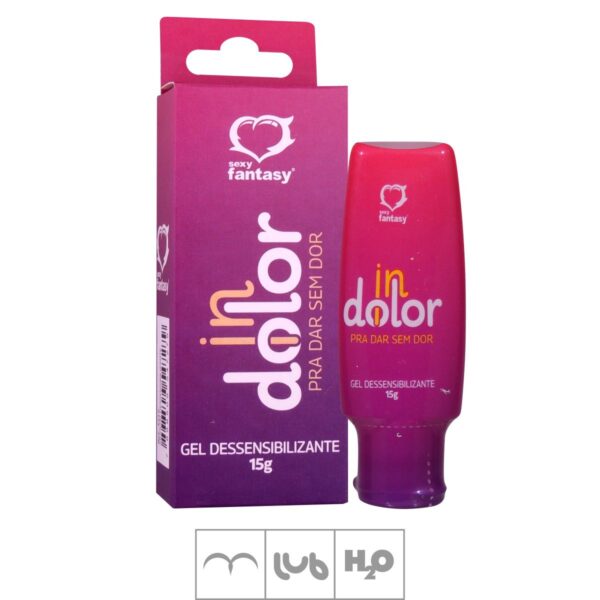 Gel Para Sexo Anal InDolor 15g – Padrão - 871315