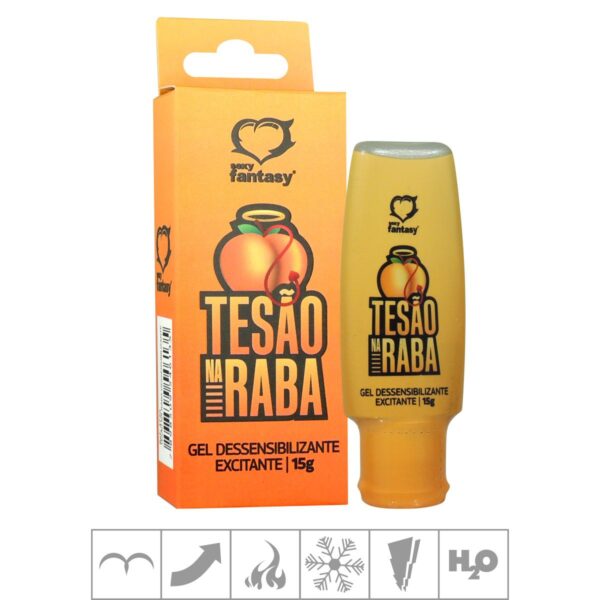 Gel Para Sexo Anal Tesão na Raba 15g – Padrão - 542537