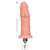 Prótese 13x11cm Com Vibro – Bege - 156303 - Image 2