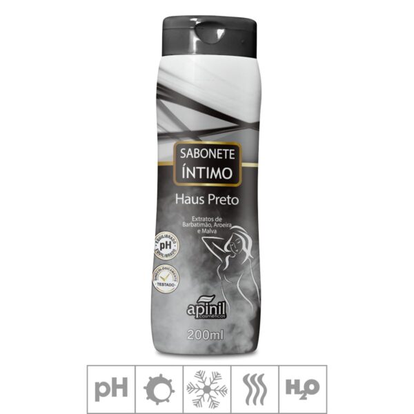 Sabonete Feminino Íntimo Apinil 200ml – Haus Preto - 942792