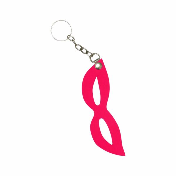 Chaveiro Divertido Máscara Brasil Fetiche – Rosa - 915971