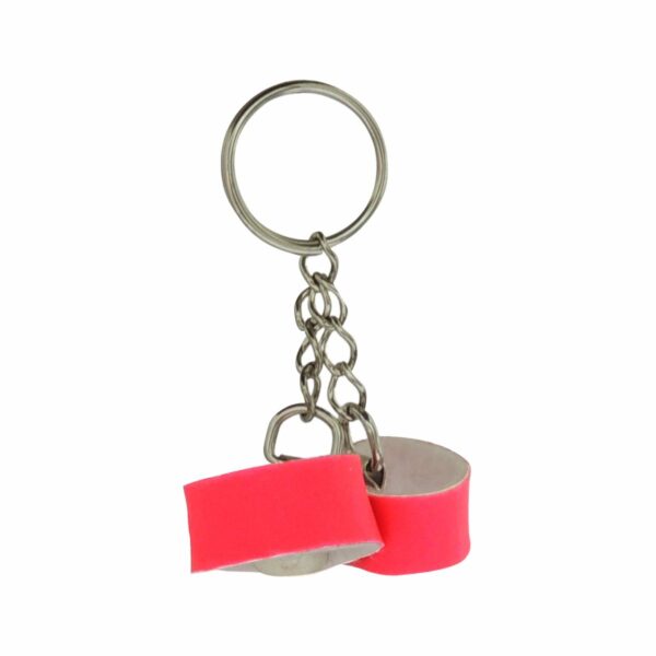 Chaveiro Divertido Algema Brasil Fetiche – Rosa - 279808