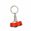 Chaveiro Divertido Algema Brasil Fetiche – Vermelho - 567155 - Image 2