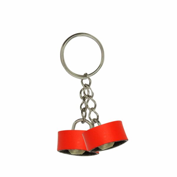 Chaveiro Divertido Algema Brasil Fetiche – Vermelho - 567155