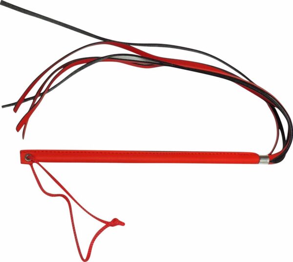 Chicote Fino Com Franja Brasil Fetiche 35cm – Vermelho - 450941