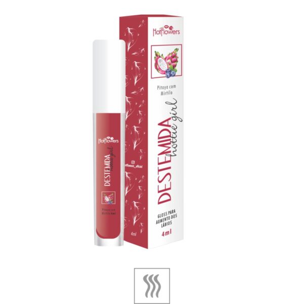 Gloss Hottie Girl Hot Flowers 4ml – Destemida - 849774