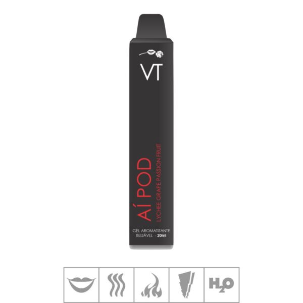Gel Comestível Aí Pod Hot 20ml – Lyche Gra. Pass. Fru - 266898